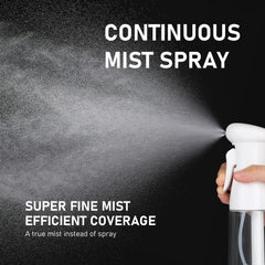 Bealee continuous spray bottle for long-lasting mist during grooming