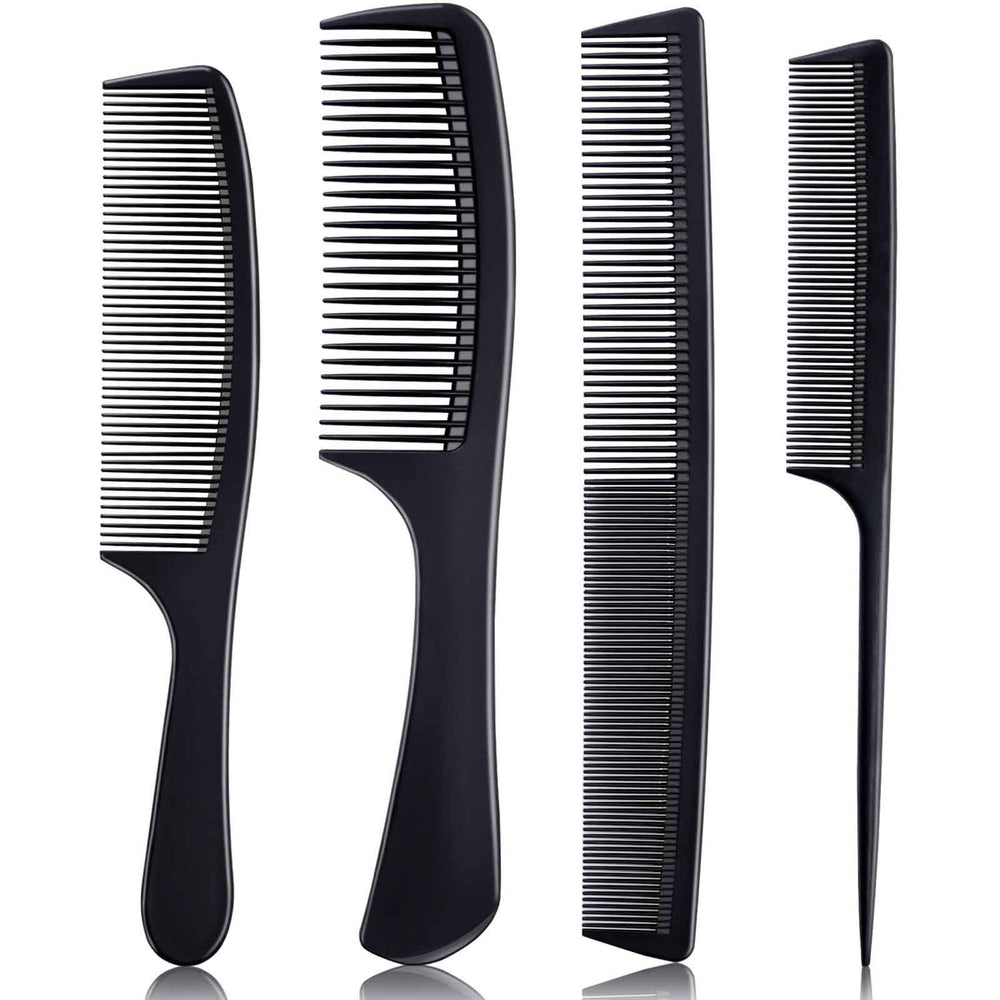 Bealihelp carbon fiber hair comb set: handle-styling for precise control and sleek styling