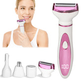 Beanify LED display razor front view highlights sleek design for precise home grooming