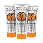 Beard Guyz 2-in-1 Beard Wash bottle cleanses and refreshes the beard daily.