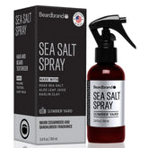 Beardbrand Spray de Sal Marina, textura natural para cabello con volumen ligero.