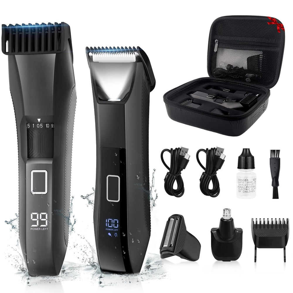 Beatslm Manscape beard trimmer with zoom wheel for precise length control