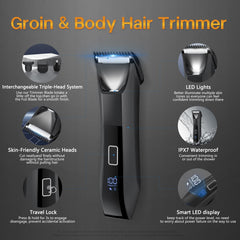 Beatslm foil blade attachment for close beard and body trimming