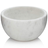 Beau Brummell marble shaving bowl exterior view highlights premium craftsmanship for a luxury routine.