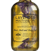 BEAUTE DE PROVENCE Aceite lavanda multiuso, botella elegante para piel y cabello.