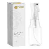 BeautifyBeauties spray bottle hair mist for even styling and precise application.