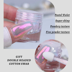 BEAUTNICE aurora effect on UV gel nails for gradient or full cover