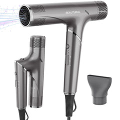 BEAUTURAL Hair Dryer 1600W fast-dry shows powerful airflow for quick styling.