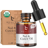 Beauty by Earth: Aceite para uñas y cutículas en botella, hidrata y fortalece suavemente.