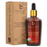 Beauty by Earth Face Oil bottle closeup showing deep hydration
