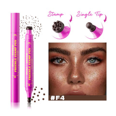 Beauty Glazed freckle stamp pen precision tip for targeted, customizable freckles.