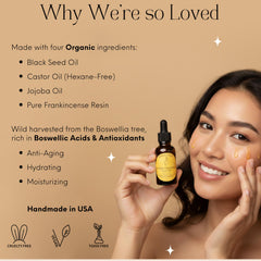 Beauty Glow mezcla de aceites semilla negra, ricino y jojoba lista para uso facial