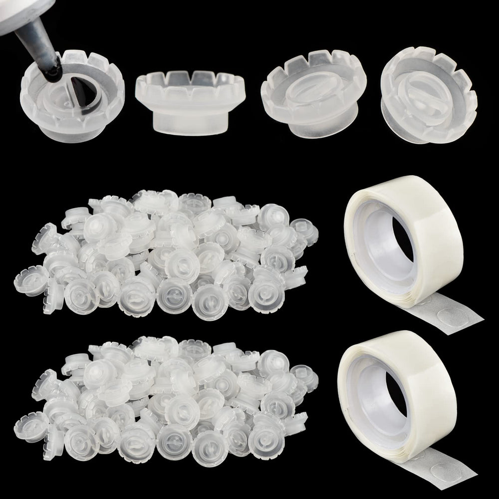 Beauty Junko Pro lash glue ring cup with two slots for efficient fanning