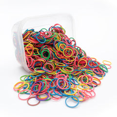 Beauty Town hair tie rubber bands with soft elastic for gentle daily wear.