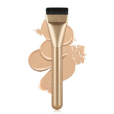 BEAUTYFACTOR Flat Foundation Brush Champagne for smooth, streak-free coverage of liquid foundation.