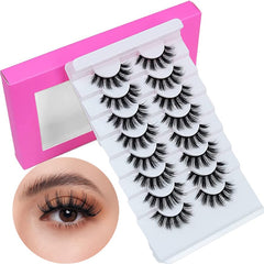 Beautykaisen close-up 3D lashes shows volume and depth for lifelike flutter.