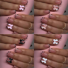 Beawth bow charms nail art for a charming accent and quick glam.