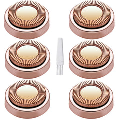 BECHY Gen 1 replacement heads six-pack for Flawless, designed for smooth facial touch-ups