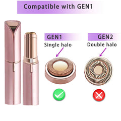 BECHY twist-on/off replacement head enables quick, clean swaps