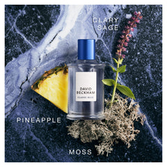 Beckham Classic Blue packaging and bottle together, ideal gift-ready presentation.