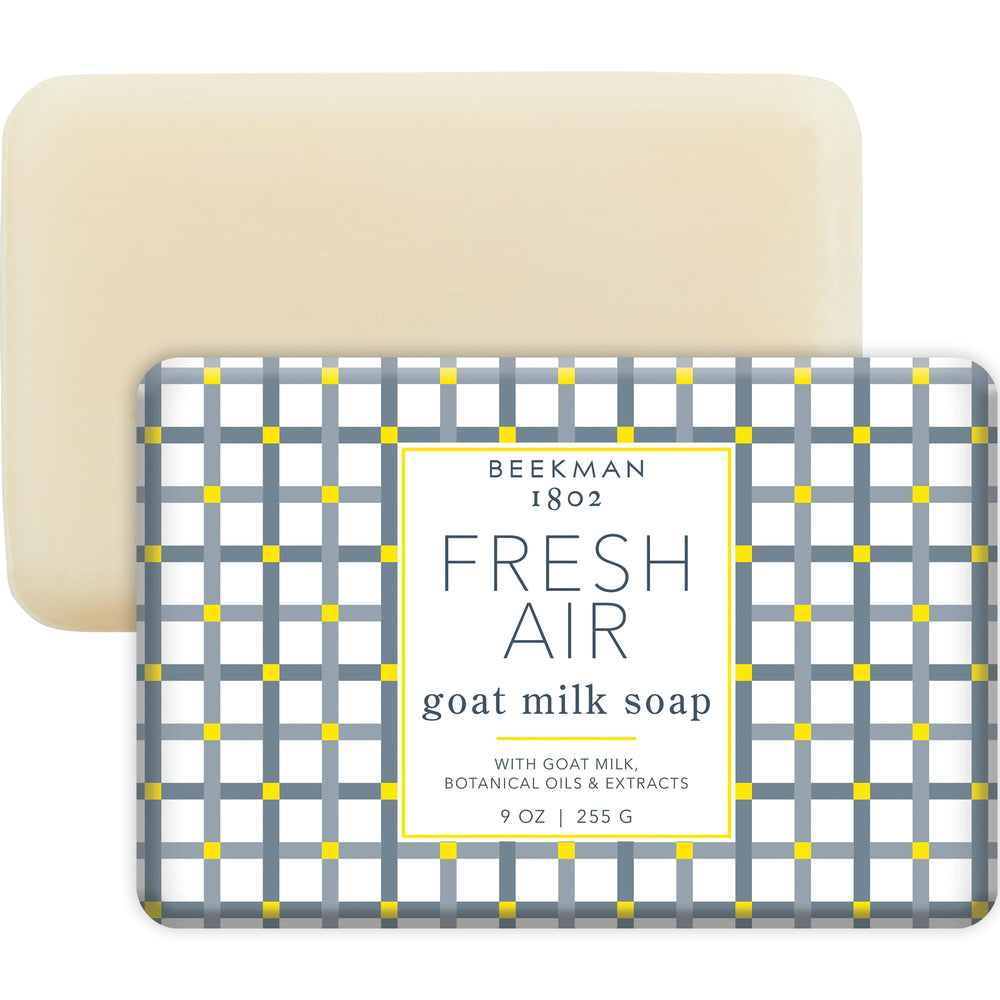 Beekman 1802 Jabón Leche Cabra aroma Aire Fresco, hidrata suavemente piel sensible.