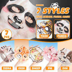 Beenefits mascarilla diseño tigre para hidratación suave y sensorial.