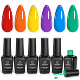 Beetles Gel Polish Arcoíris Rojo, color intenso para manicura elegante.