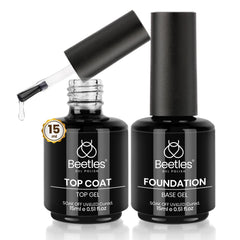 Beetles base coat 15ml for strong adhesion and lasting wear.