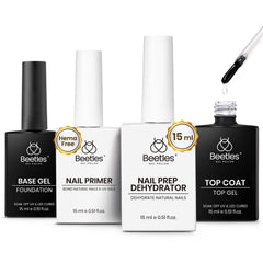 Beetles base gel 15 ml para una base duradera en uñas
