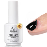 Beetles base gel desprendible en frasco para cambios rápidos de diseño.