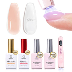 Beetles Builder Gel Kit 8-in-1 for versatile at-home nails.