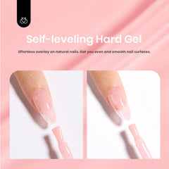 Beetles Builder Gel transparente duro y flexible protege uñas