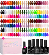 Beetles Gel Polish Chroma Dreams color swatches show vibrant 100 shades for versatile manicures