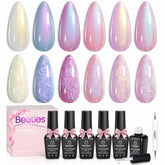 Beetles Colección Sirena: seis colores para uñas brillantes y creativas