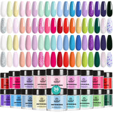 Beetles Dip Powder Kit with 36 color jars for versatile nail art