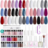 Beetles Dip Powder Kit Modern Muse color palette for at-home nails and style