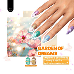 Beetles kit includes a magnet, peel-off base, and tools for easy DIY nail art.
