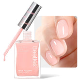 Beetles Endurecedor de Uñas Nude Pink: botella para fortalecimiento suave y bonito color.