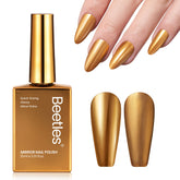 Beetles Mirror Gold esmalte con brillo espejo para un acabado deslumbrante en casa.