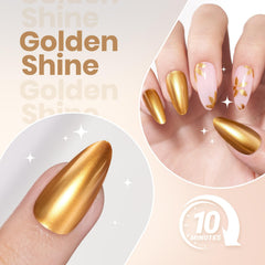 Beetles Mirror Gold añade glamour para fiestas y eventos.