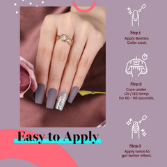 Beetles Gel Stormwatch, regalo ideal para amantes de uñas creativas.