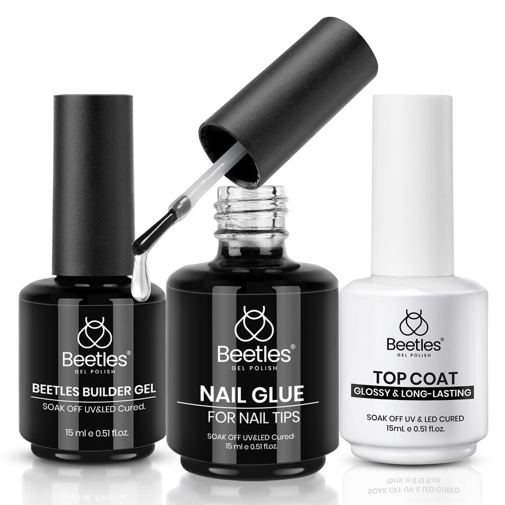 Beetles gel builder: gel para construir uñas con adherencia y acabado cristalino.