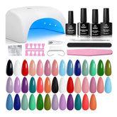 Beetles gel nail kit with UV lamp for at-home salon-grade nails