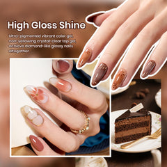 Application scene showing smooth at-home manicure with LED lamp