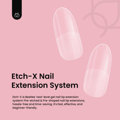 Beetles extensiones gel con grosor reforzado para mayor resistencia.
