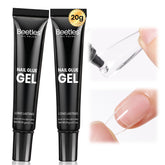Beetles Gel: pegamento para uñas sólido para fijación estable de uñas falsas.