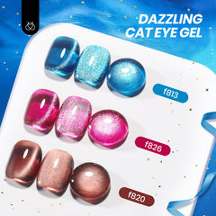 Beetles Gel Polish: gel glitter, brillo glam para decoraciones brillantes.