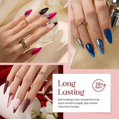 Beetles Gel Polish Kit base en bote para una aplicación suave.