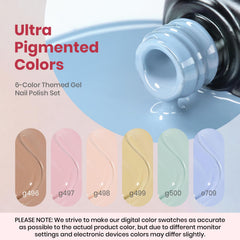 Beetles Gel Polish Soft Echo, tono amarillo pastel, ideal para manicuras primaverales