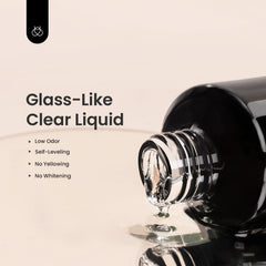 Beetles Gel Top Coat bottle showing mirror-gloss finish on nails